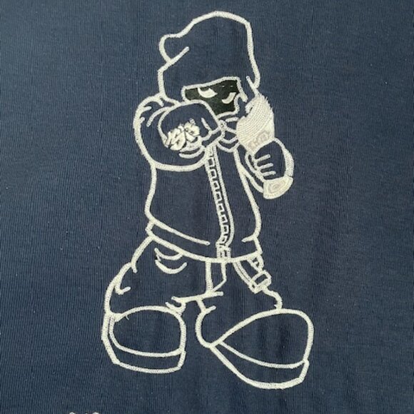 Diss Shadow Boss Navy Blue Short Sleeve Shirt Size 3XL - Picture 4 of 13